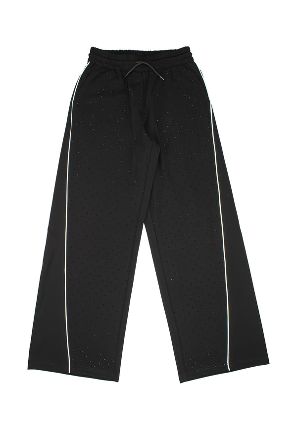 Pantalone accoppiato ragazza - Nero