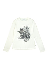 T-shirt ragazza - Latte