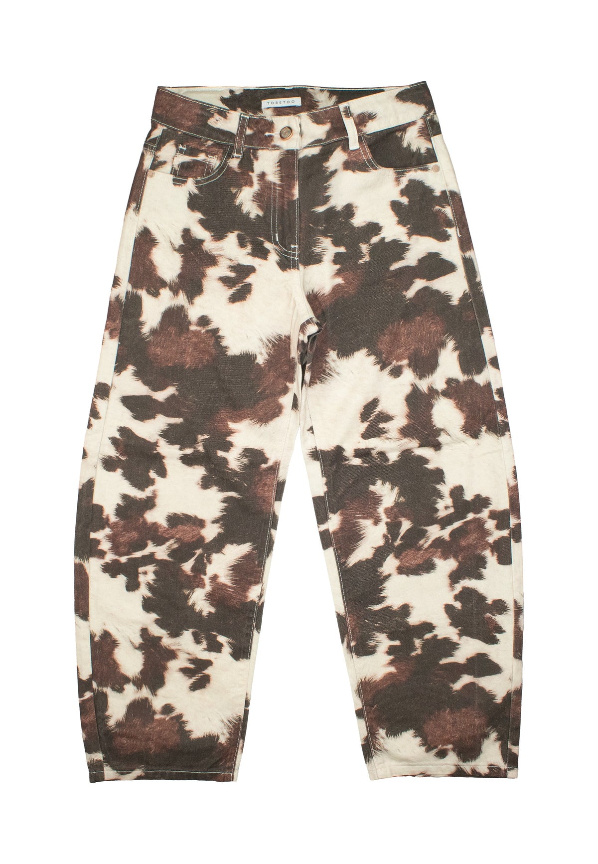 Pantalone effetto mucca ragazza - Fantasia