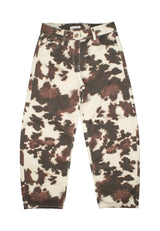 Pantalone effetto mucca ragazza - Fantasia
