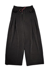 Pantalone in velluto ragazza - Nero