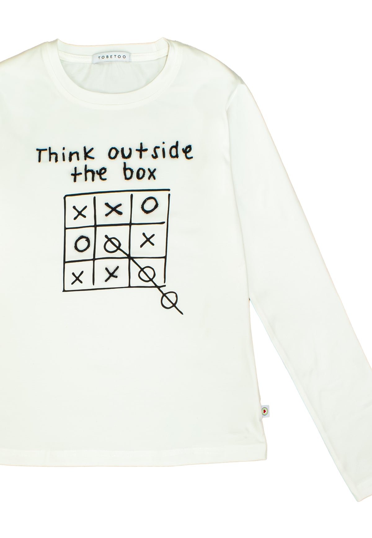 T-shirt ragazza - Latte
