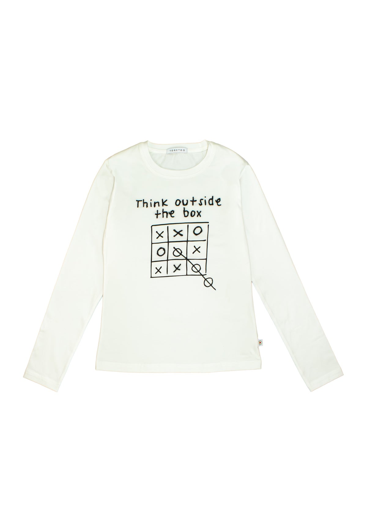 T-shirt ragazza - Latte