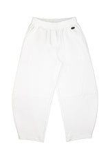 Pantalone in tessuto accoppiato ragazza - Latte
