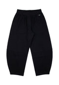 Pantalone in tessuto accoppiato ragazza - Nero