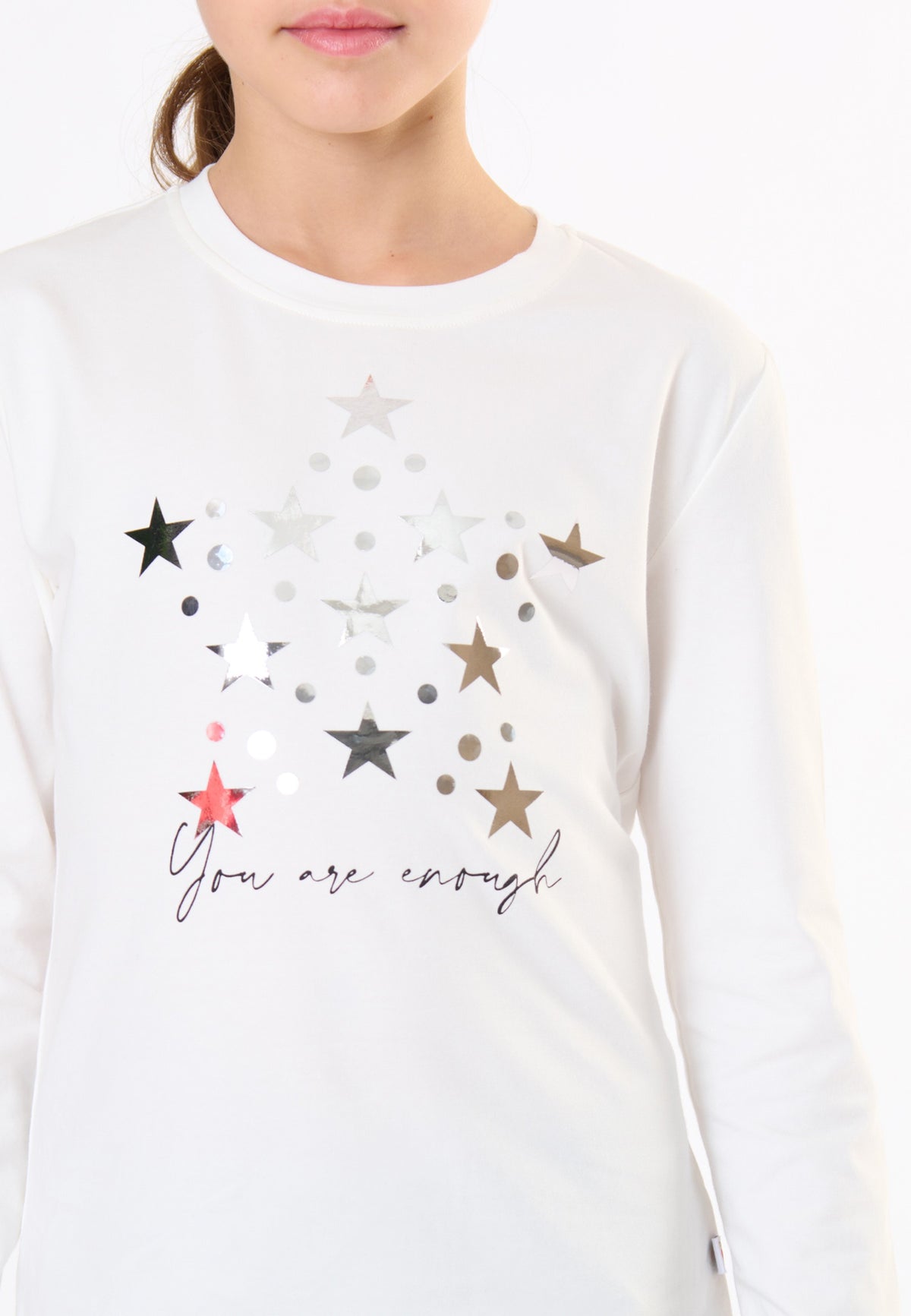 T-shirt ragazza - Latte