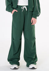 Pantalone in felpa ragazza - Verde