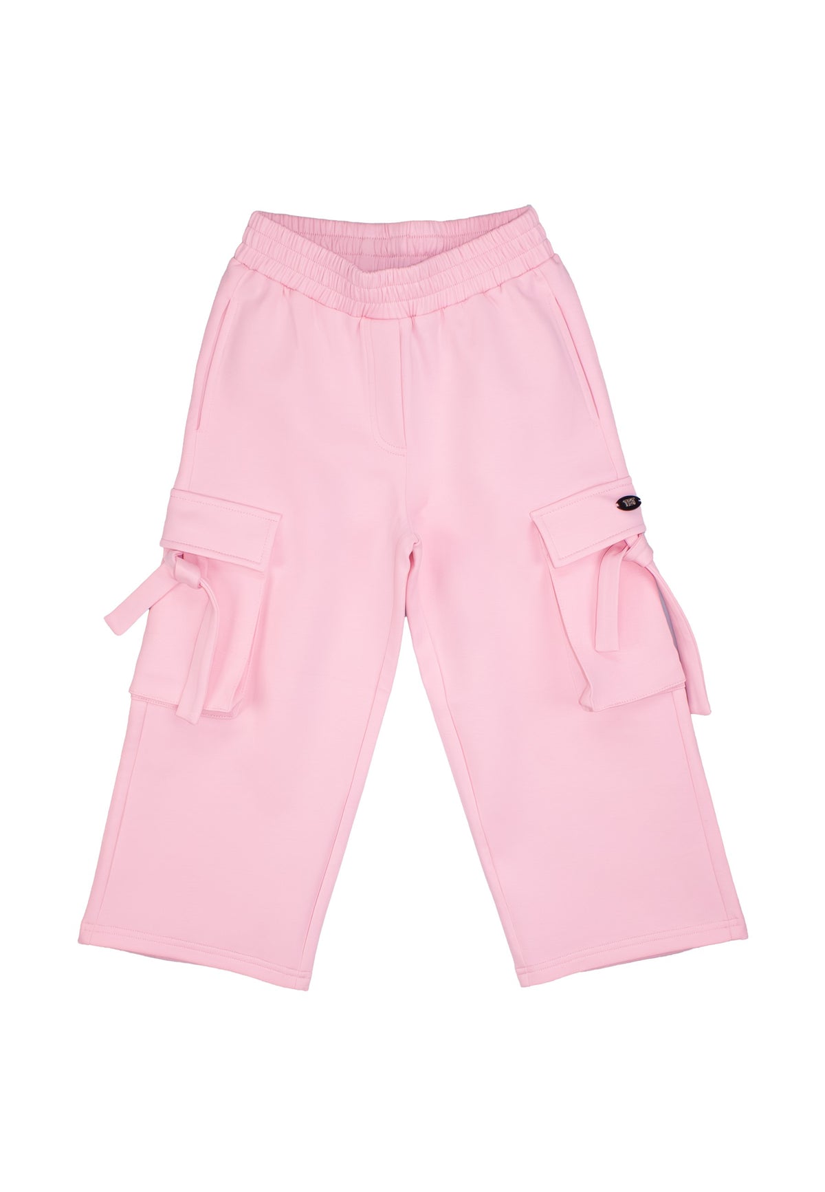 Pantalone con tasconi bambina - Pink