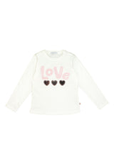 T-shirt bambina - Latte