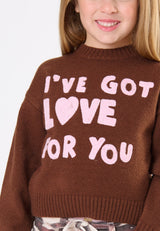 Maglia bambina - Cioccolato