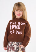 Maglia bambina - Cioccolato