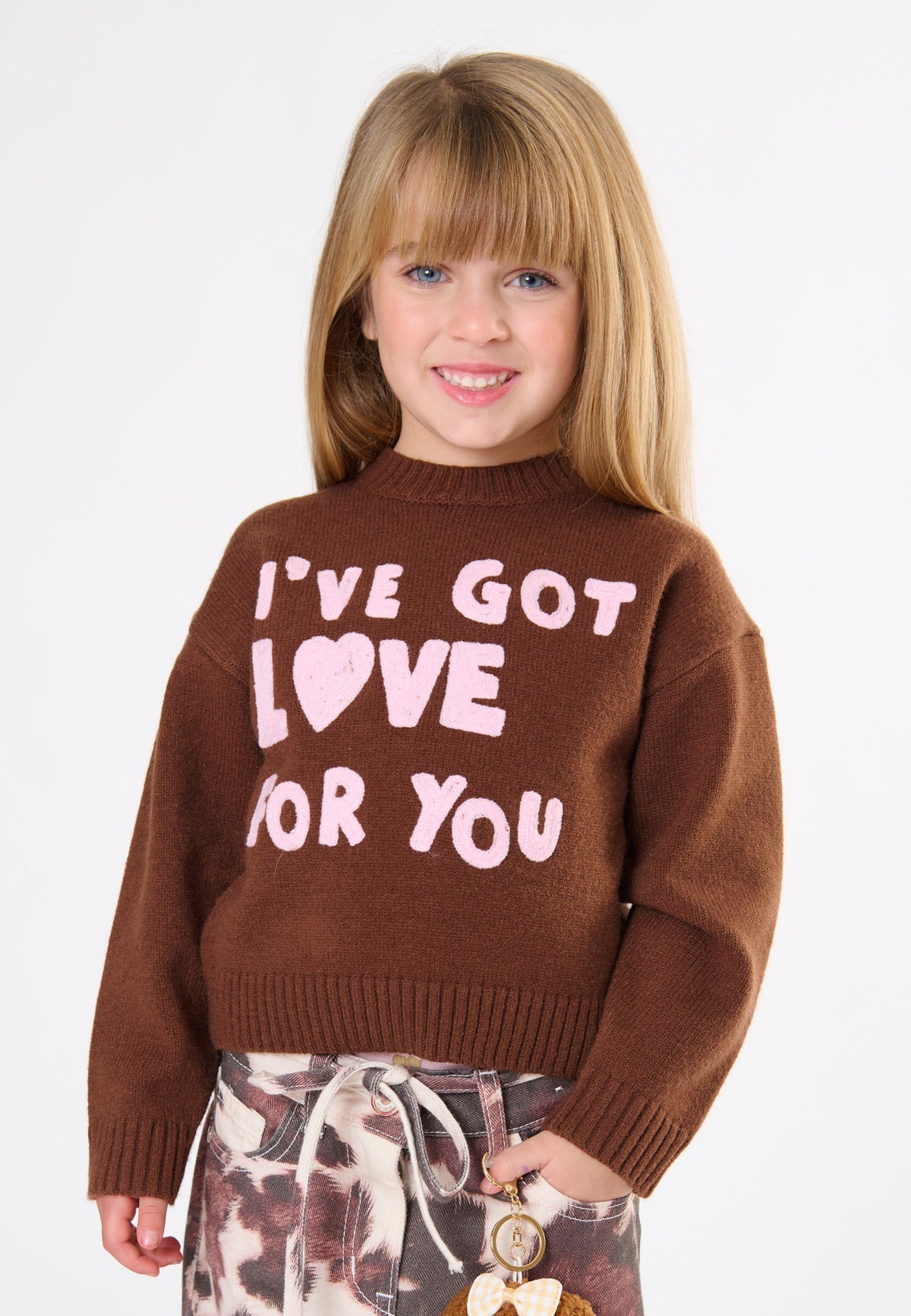 Maglia bambina - Cioccolato