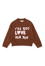 Maglia bambina - Cioccolato