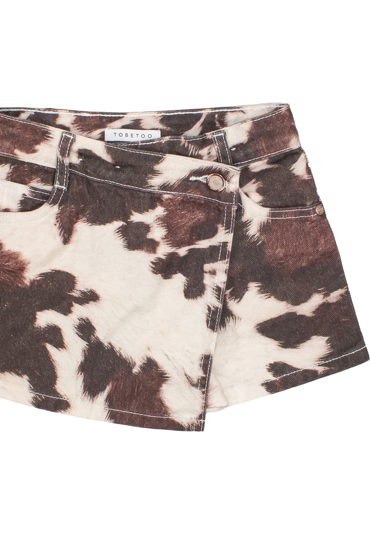 Shorts effetto mucca bambina - Fantasia