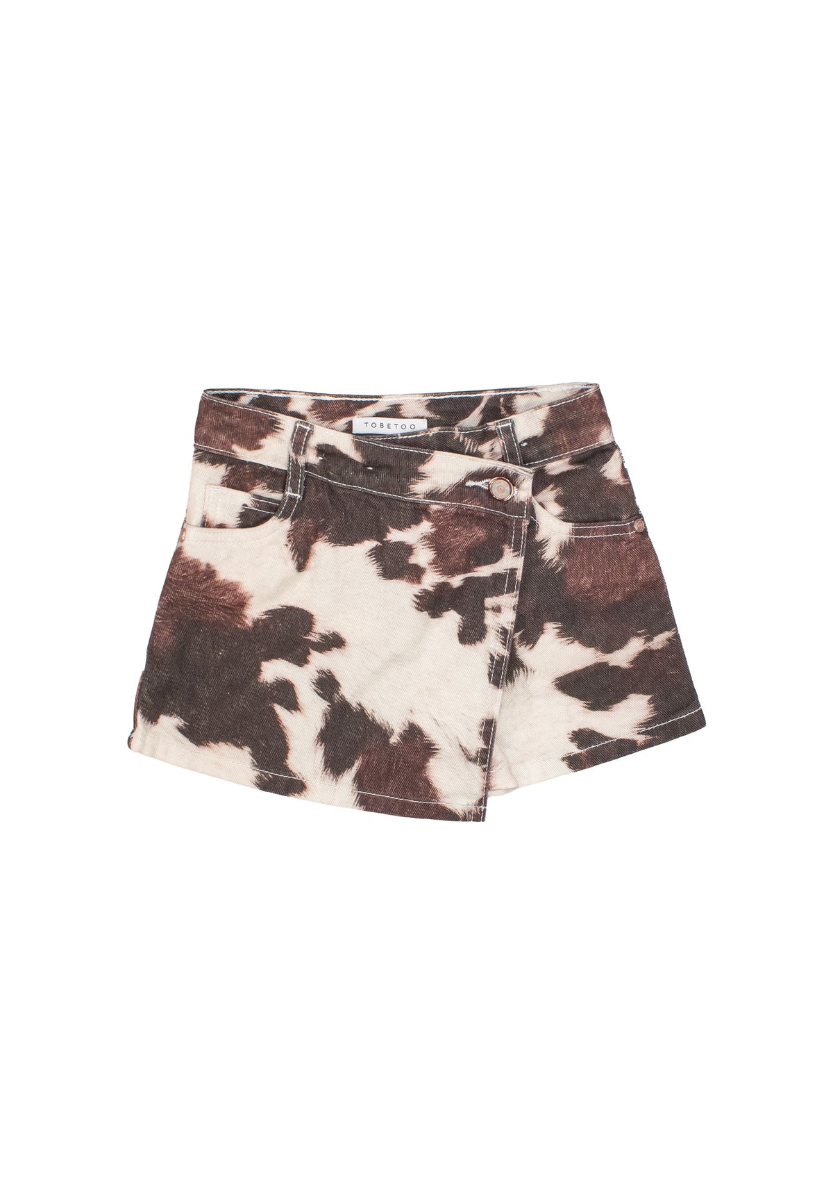 Shorts effetto mucca bambina - Fantasia