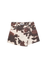 Shorts effetto mucca bambina - Fantasia