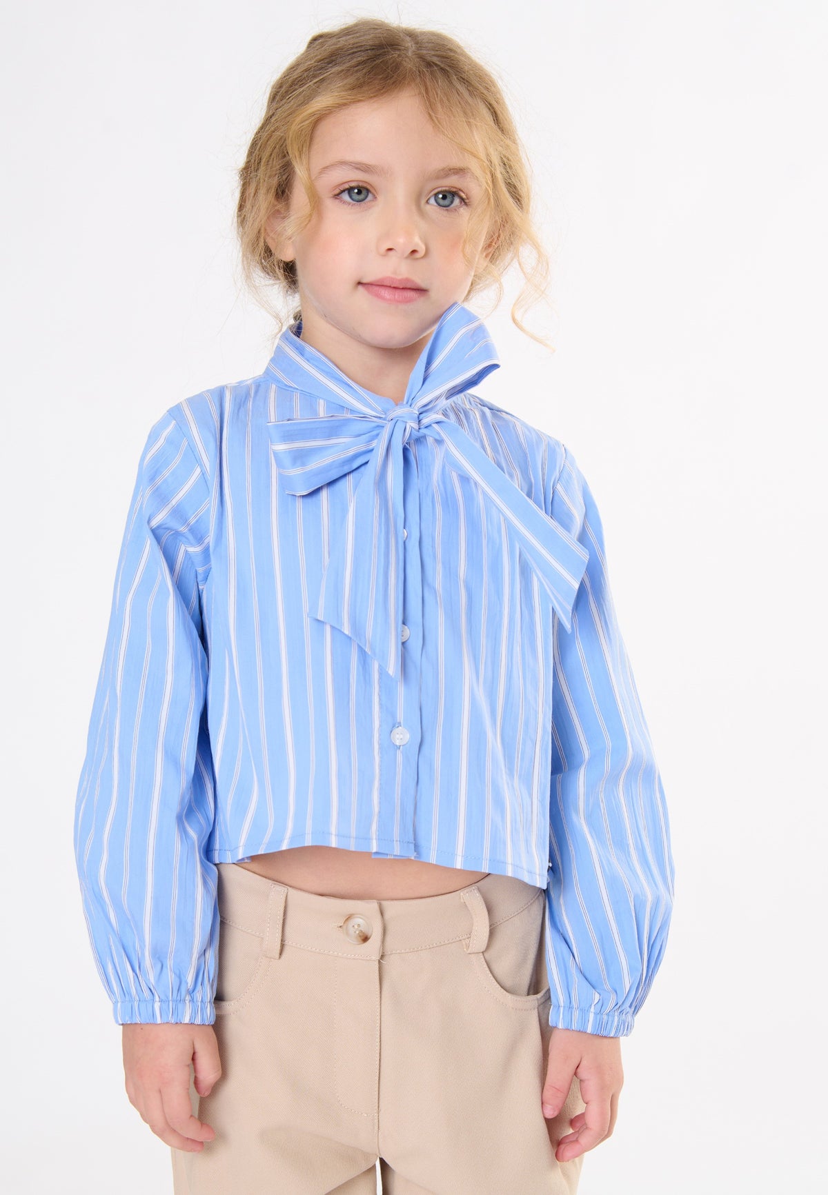 Camicia riga bambina - Riga