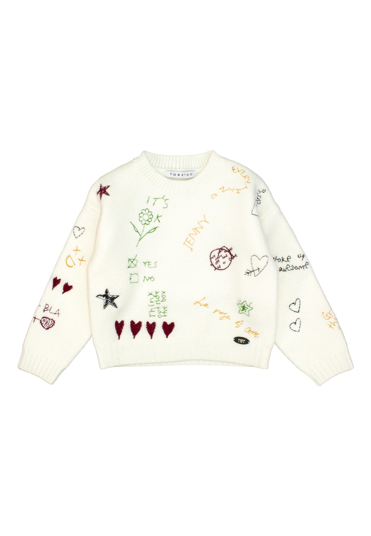 Maglia bambina - Latte