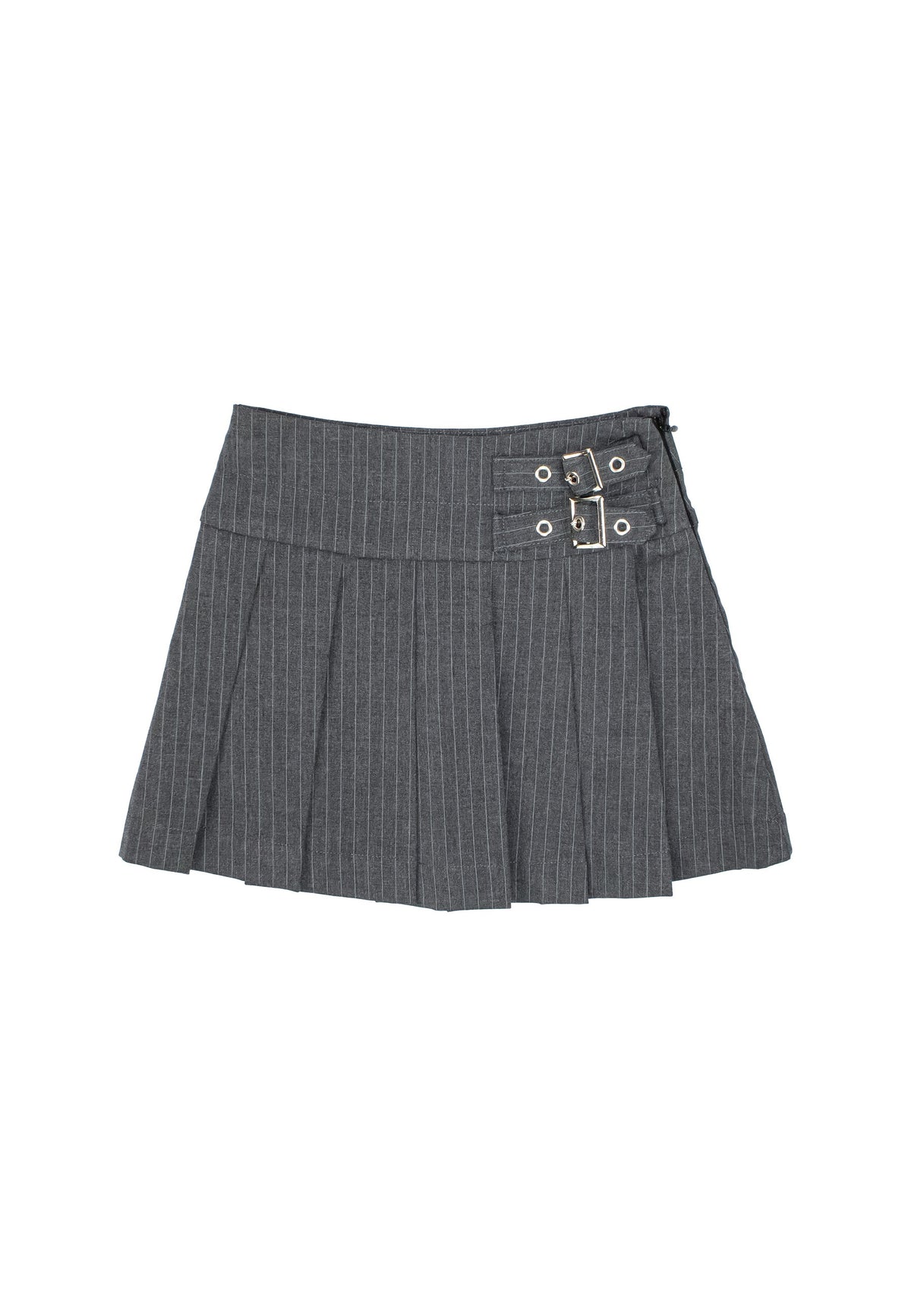 Gonna gessata bambina - Grigio