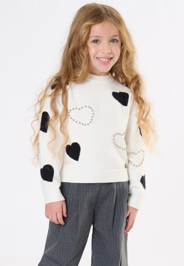 Maglia bambina - Latte