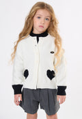 Cardigan bambina - Latte
