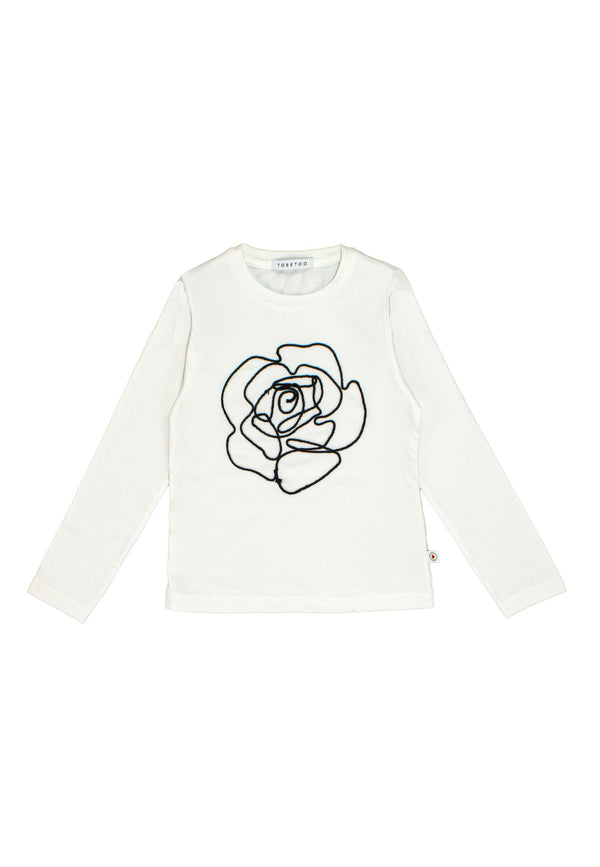 T-shirt bambina - Latte