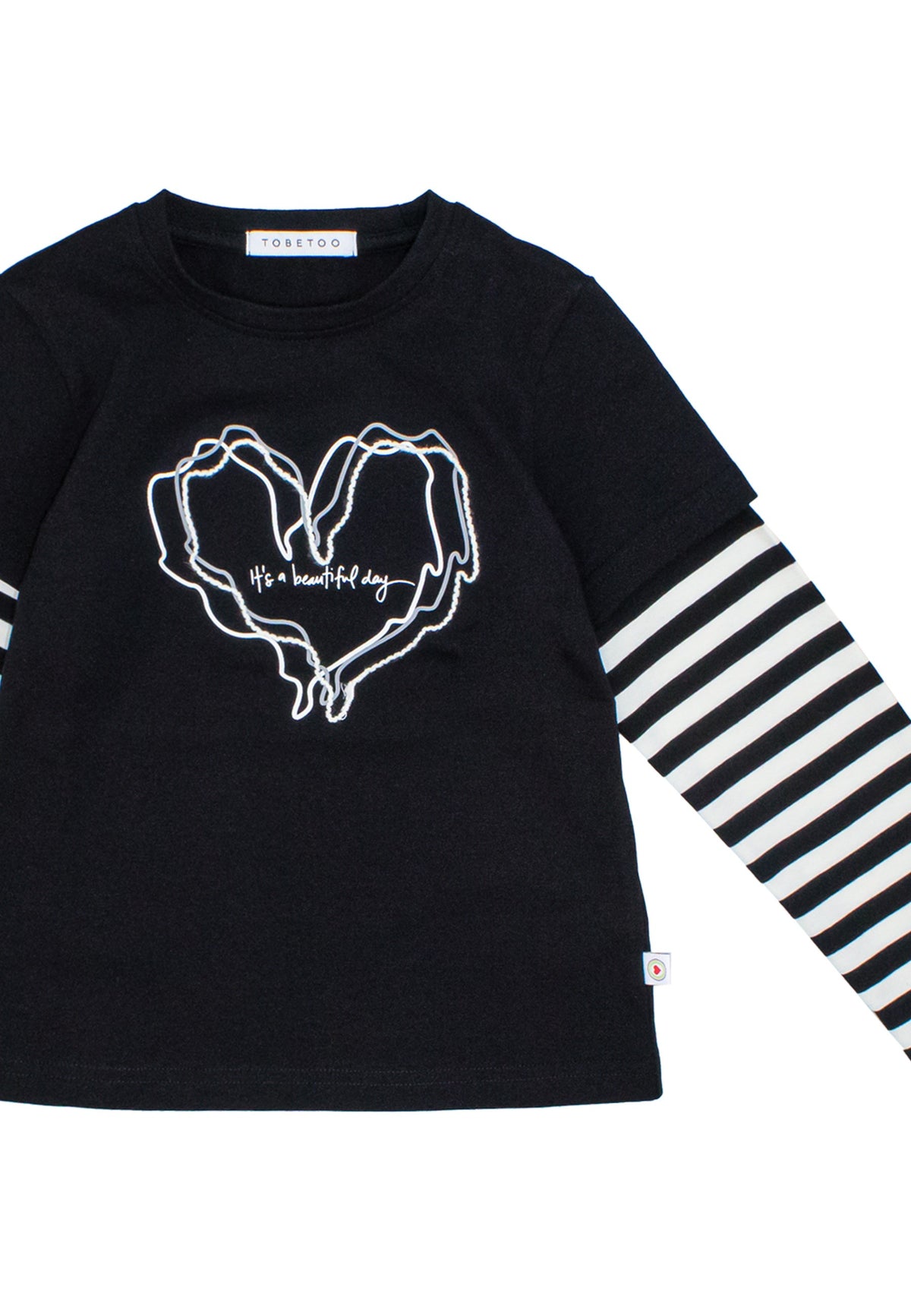 T-shirt bambina - Nero