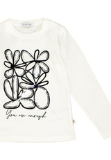 T-shirt bambina - Latte