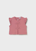 Top canalé fiocchi neonata