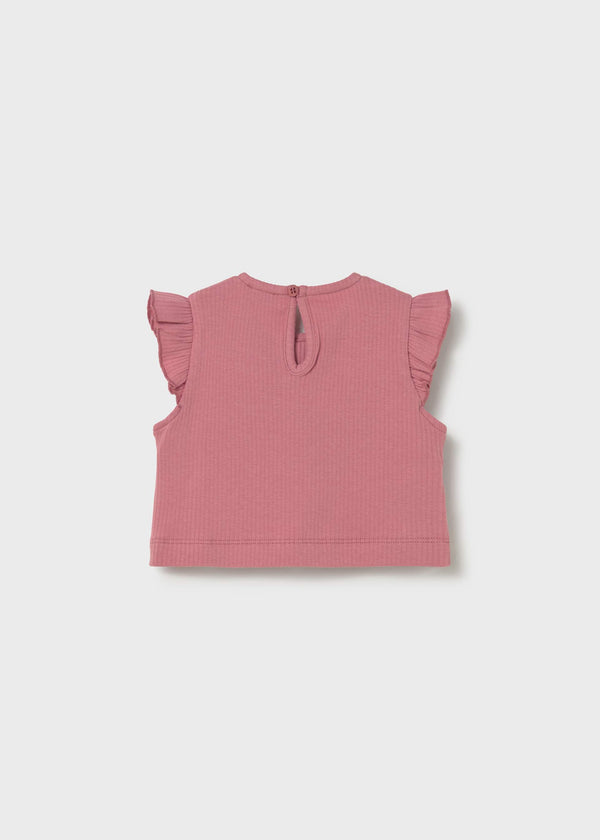 Top canalé fiocchi neonata