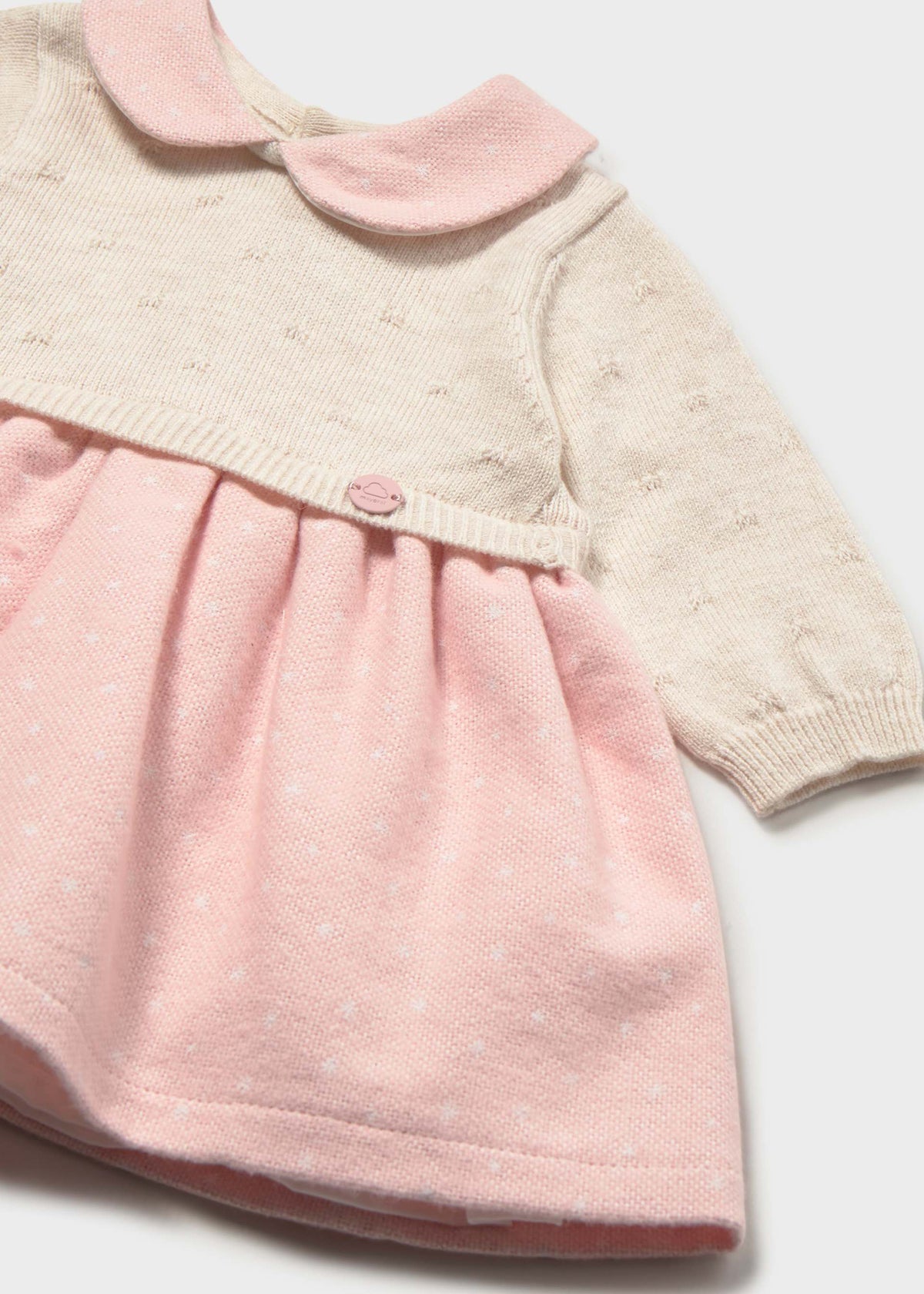 Vestito a maglia combinato neonata - Baby