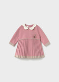 Vestito a maglia neonata - Cipria