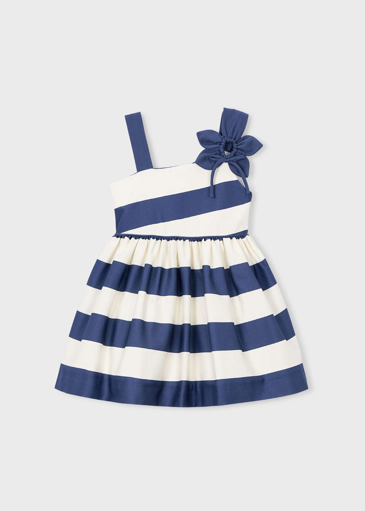 Vestito cerimonia asimmetrico bambina