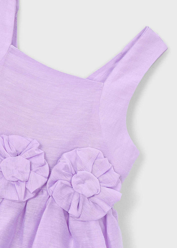 Vestito cerimonia fiore bambina