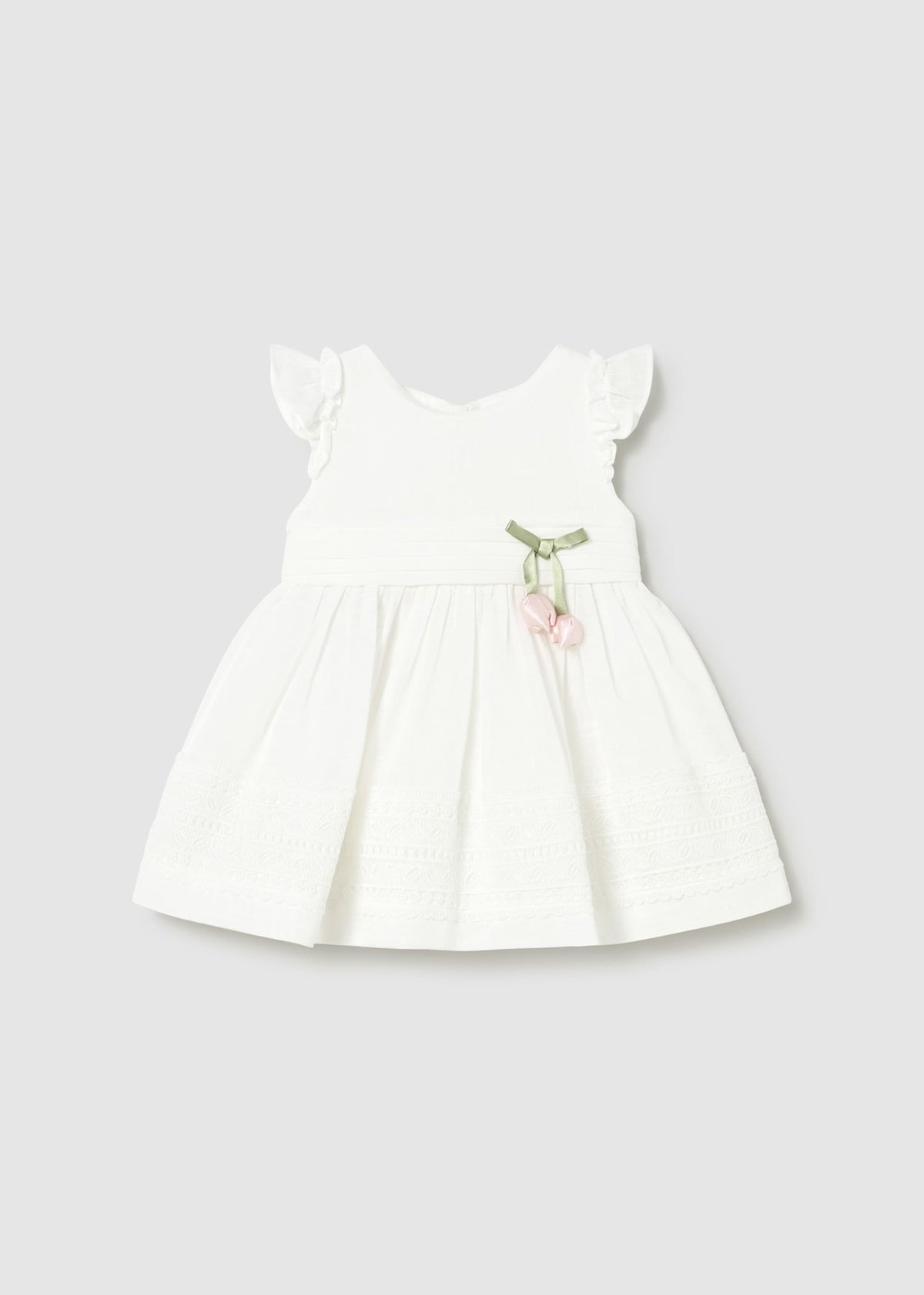 Vestito cinta guipur neonata