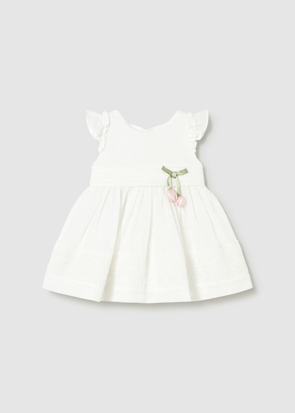 Vestito cinta guipur neonata