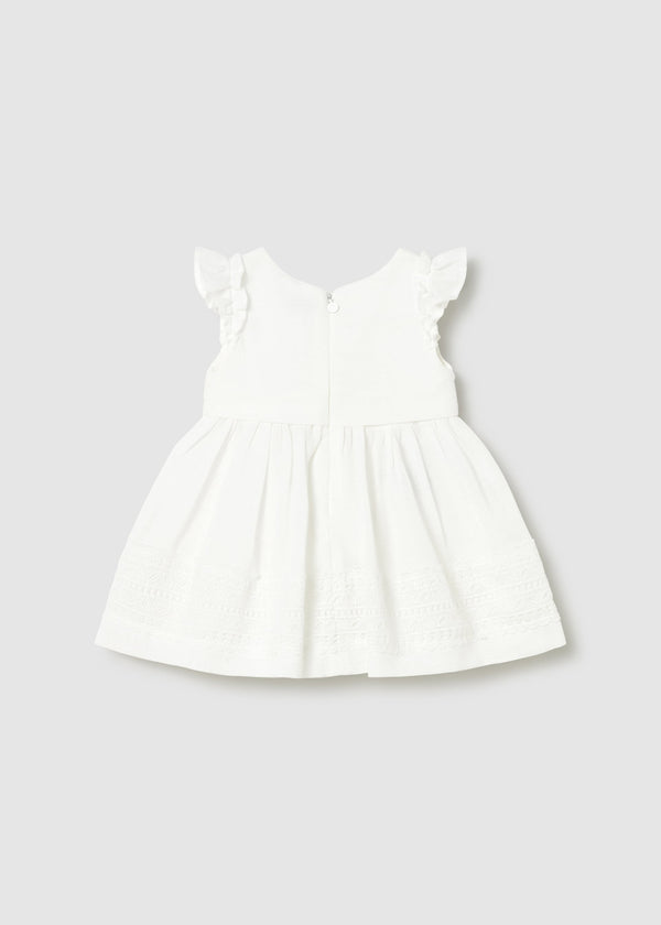 Vestito cinta guipur neonata