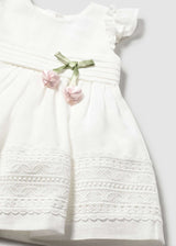 Vestito cinta guipur neonata