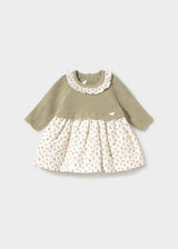 Vestito combinato a maglia neonata - Laurel