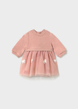 Vestito combinato tulle neonata - Vigore