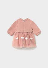 Vestito combinato tulle neonata - Vigore