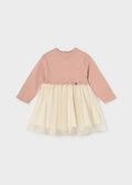 Vestito combinato tulle neonata - Petisui