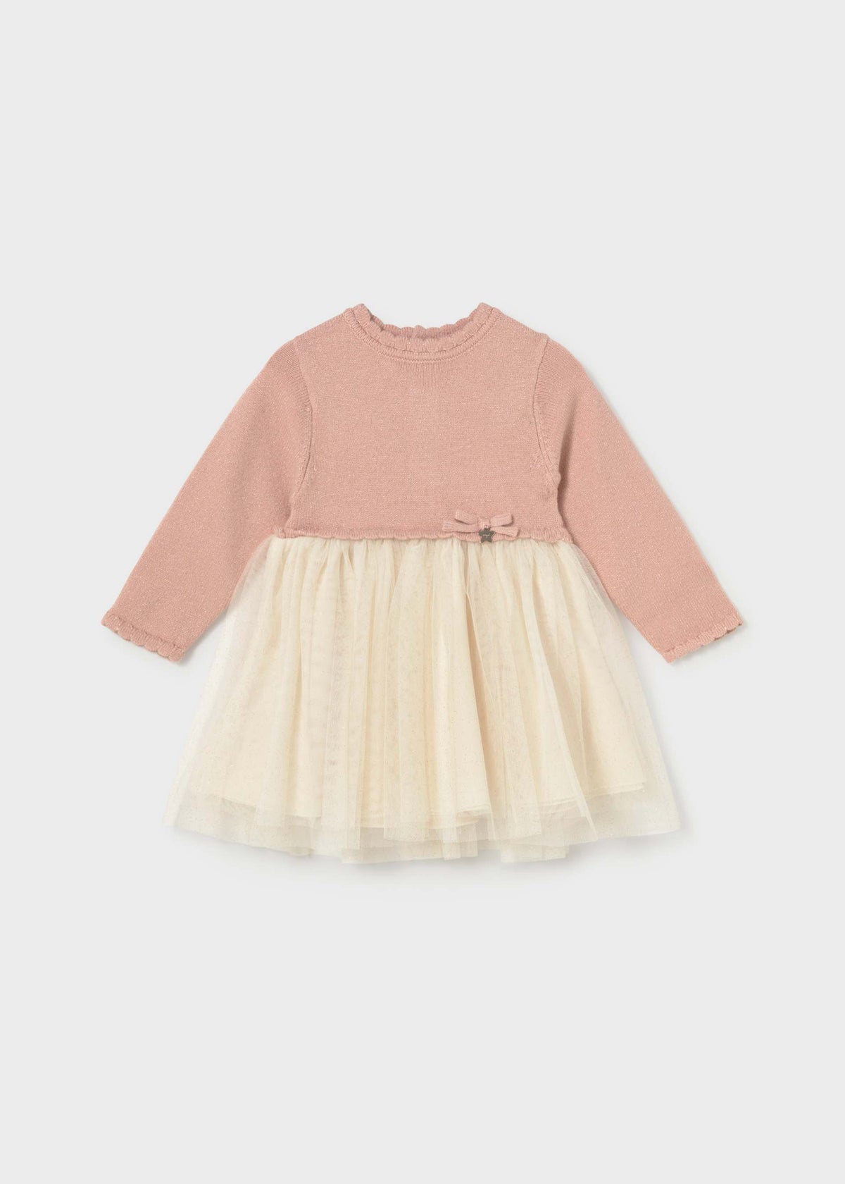 Vestito combinato tulle neonata - Petisui