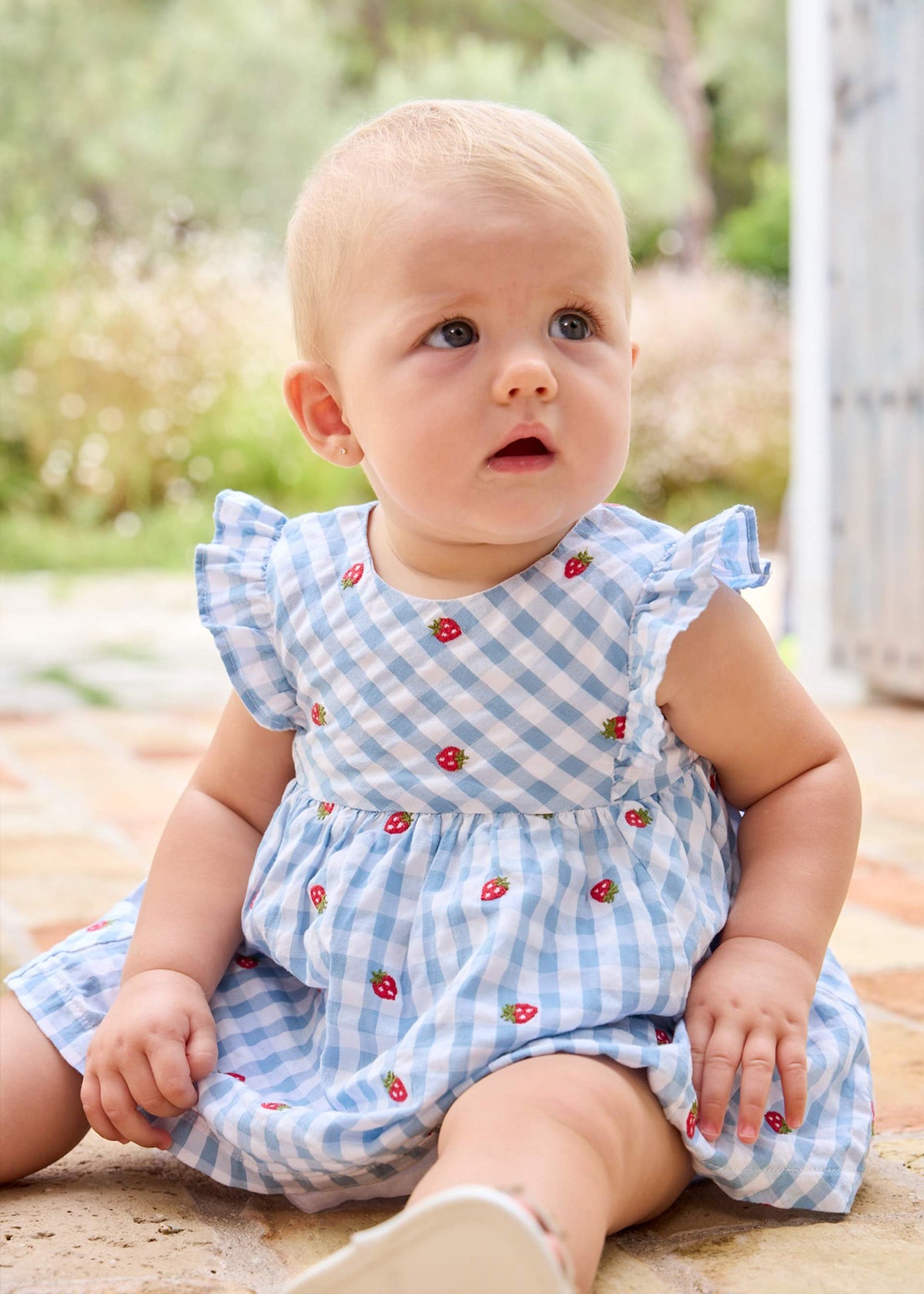 Vestito con copripannolino neonata - Lagoon