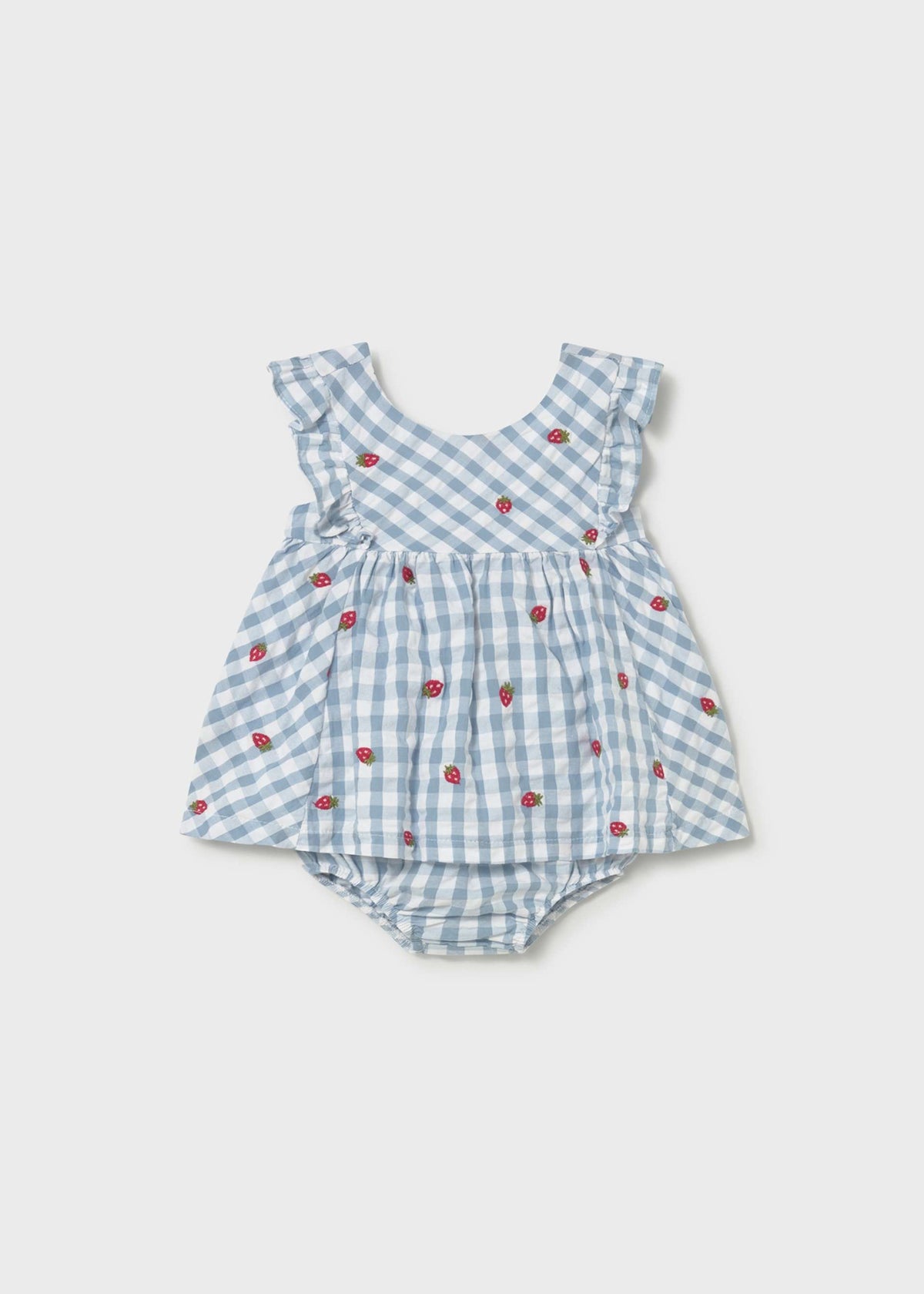 Vestito con copripannolino neonata - Lagoon