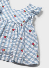 Vestito con copripannolino neonata - Lagoon