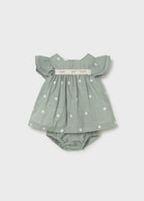 Vestito con copripannolino neonata - Acqua