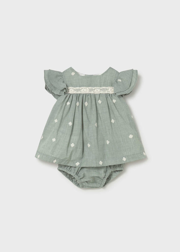 Vestito con copripannolino neonata - Acqua
