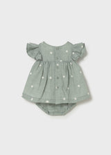 Vestito con copripannolino neonata - Acqua