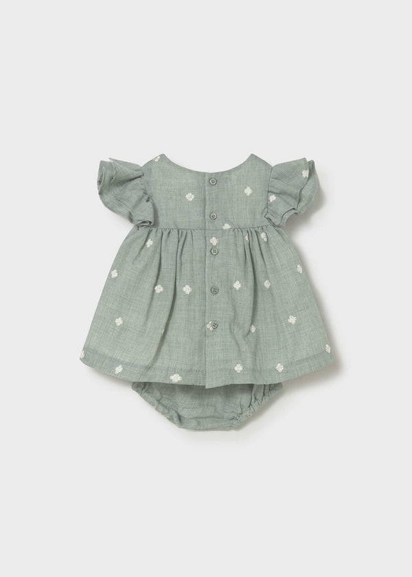 Vestito con copripannolino neonata - Acqua